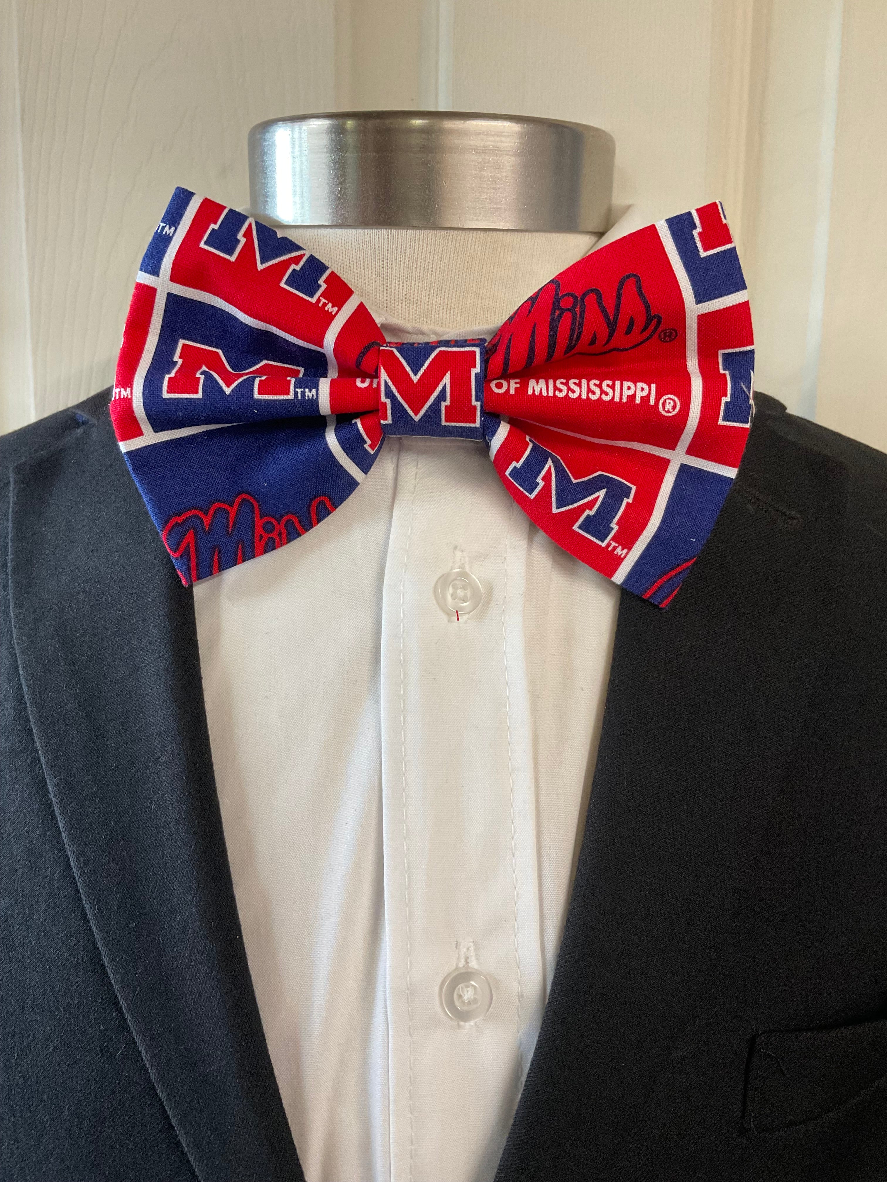 Ole Miss Bow Tie