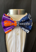 House Devided Dallas Cowboys and Clemson tigers BowTie