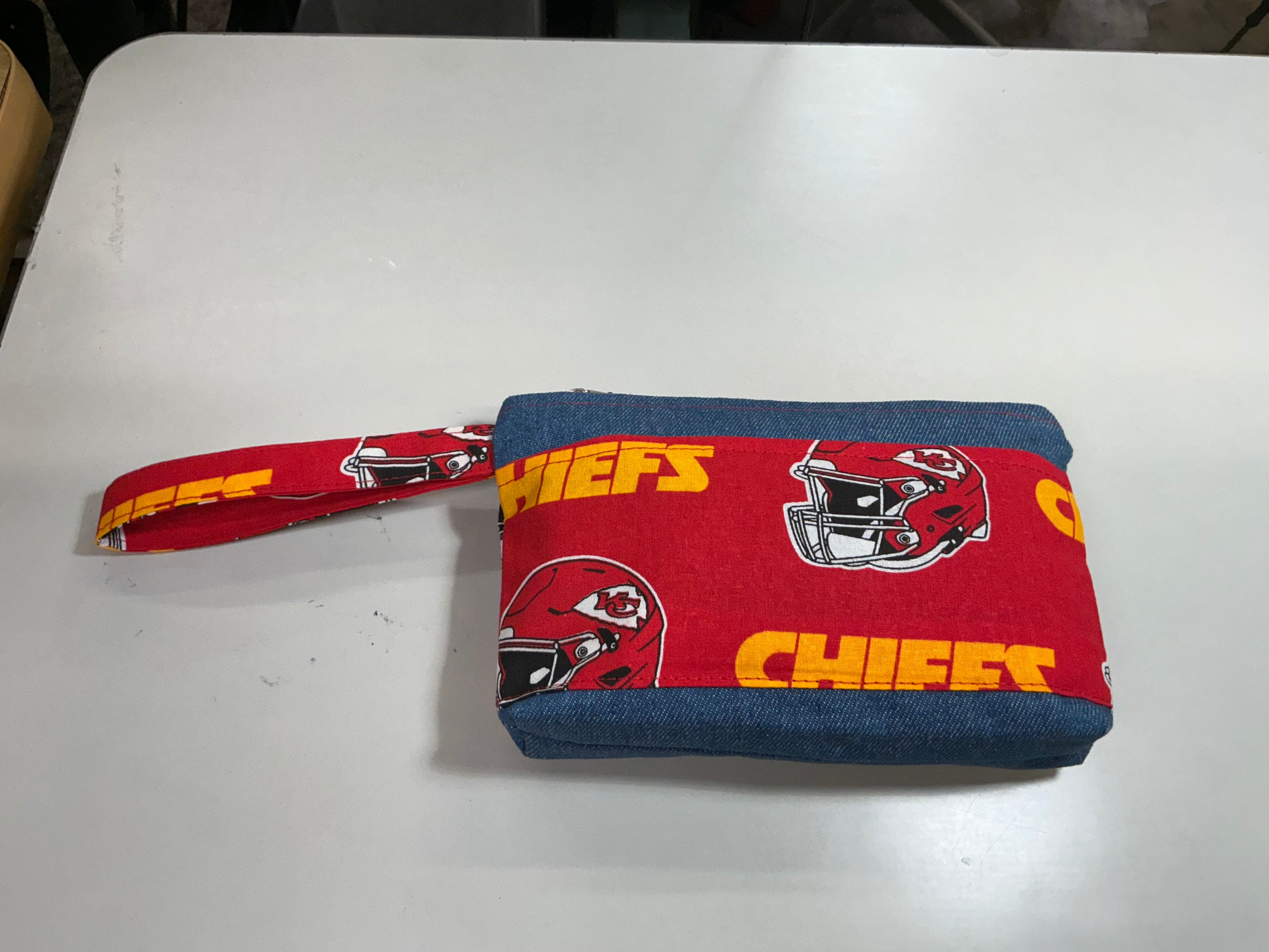 Kansas City Chiefs wristlet