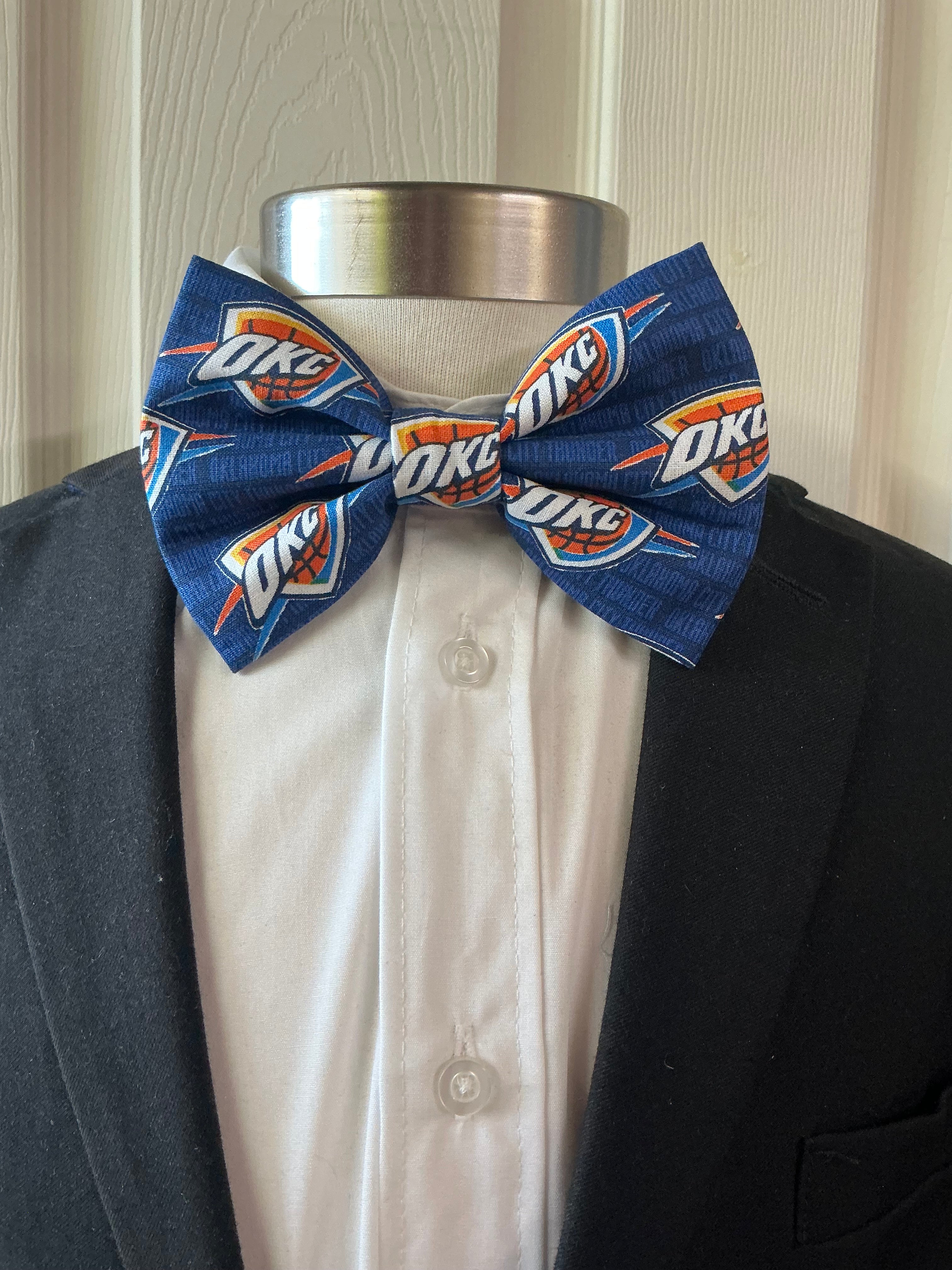 Oklahoma Thunders Bow tie