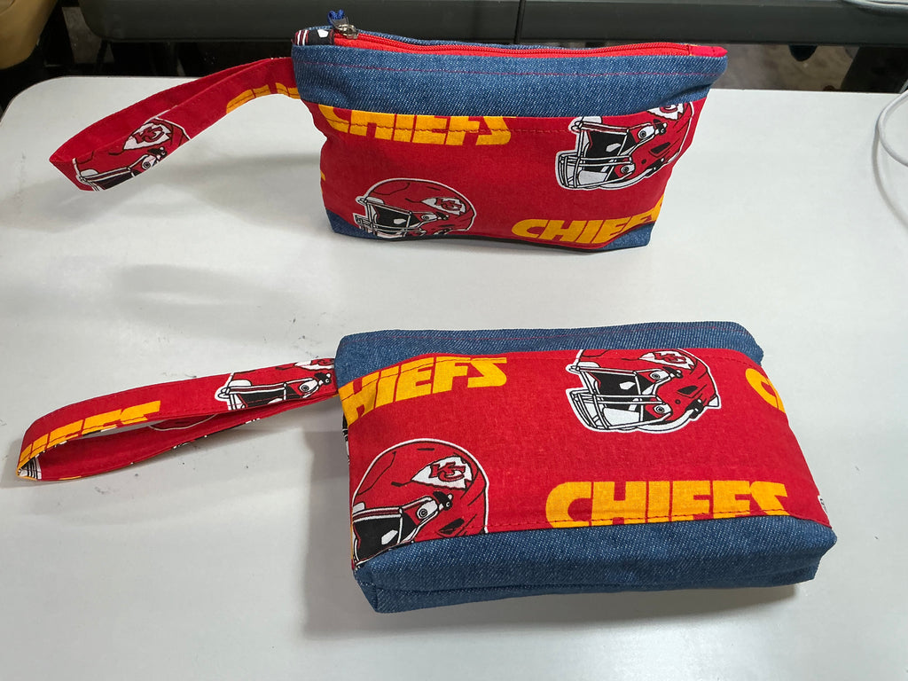 Kansas City Chiefs wristlet