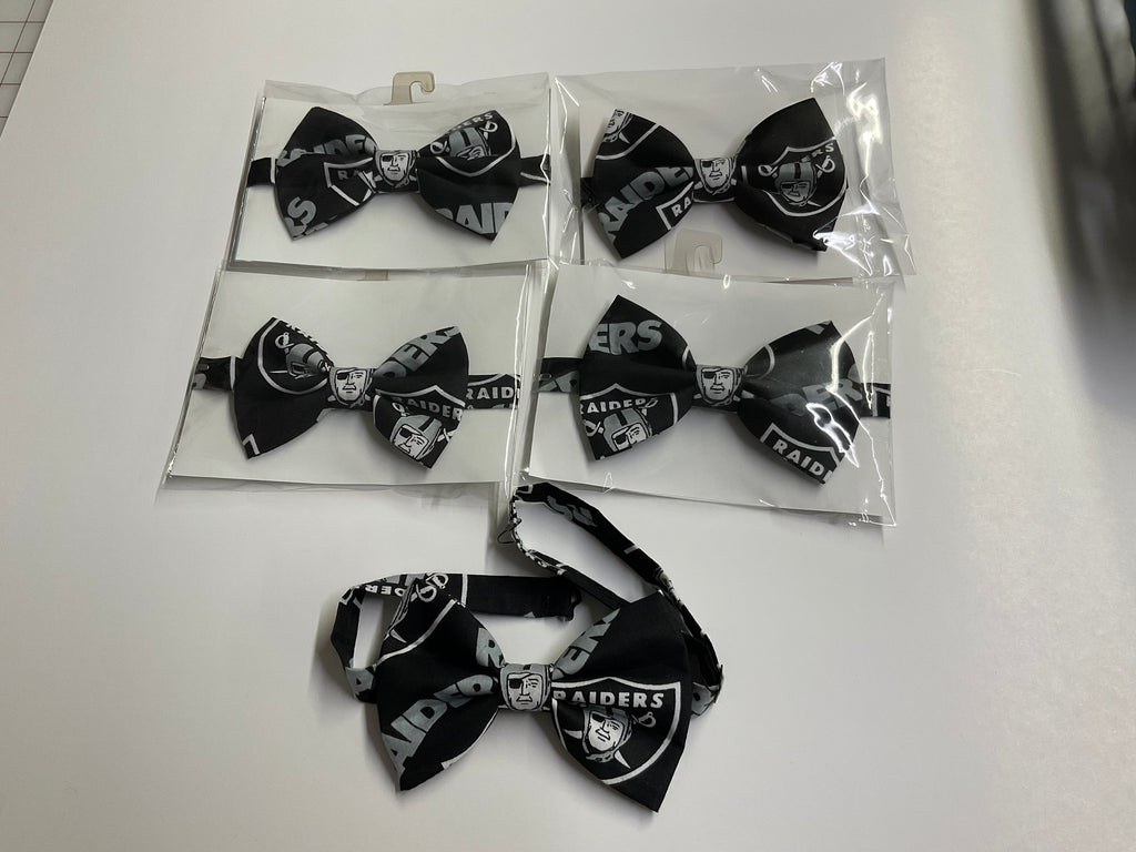 Las Vegas Raiders Kids Bow tie