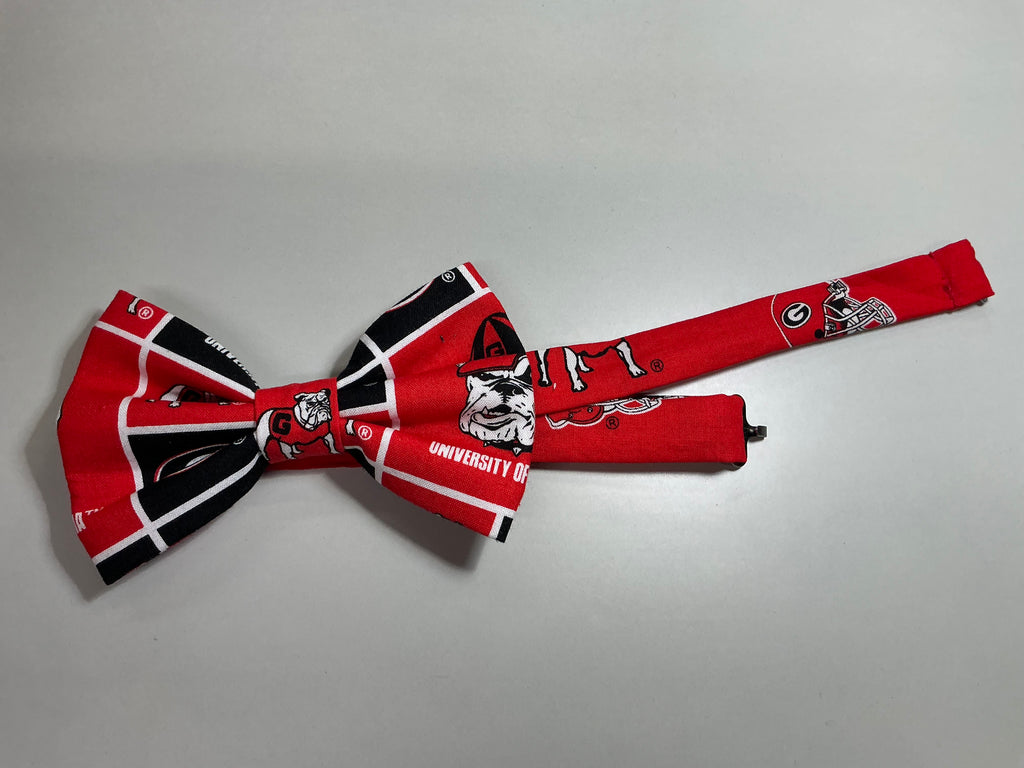 Georgia Bull Dogs Bow Tie