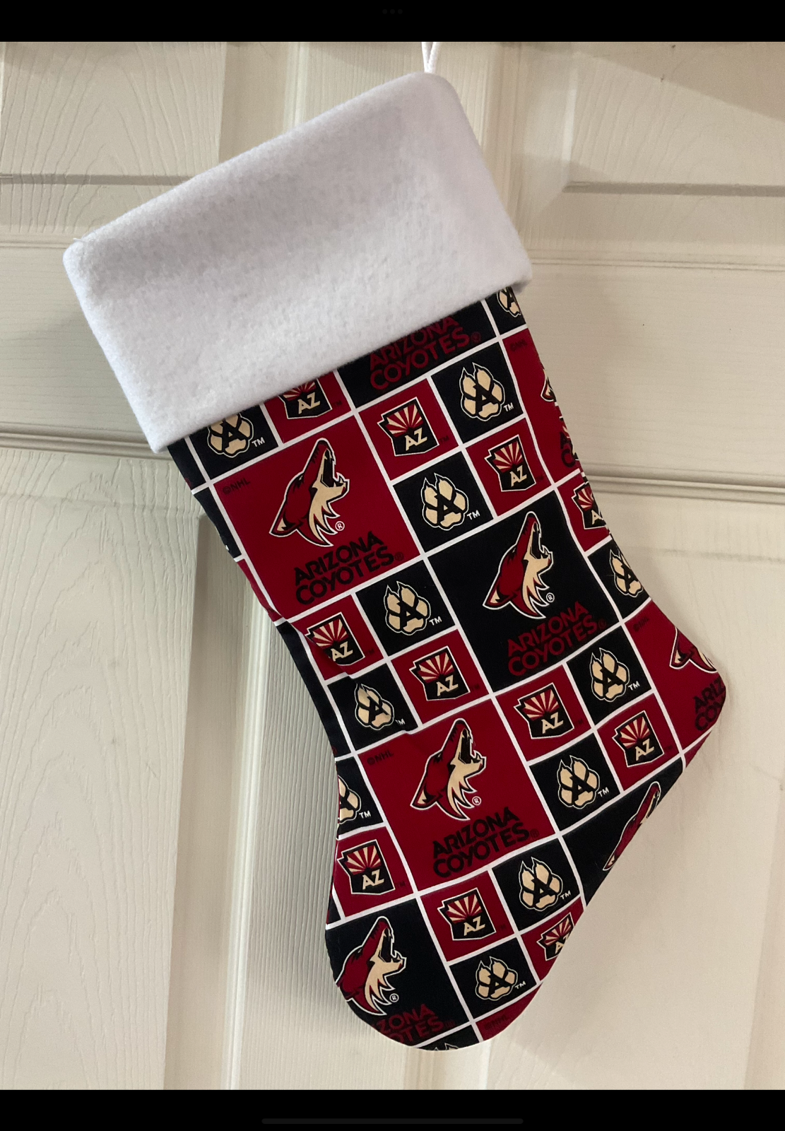 Arizona Coyotes Christmas Stocking