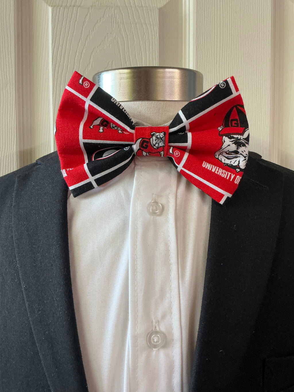 Georgia Bull Dogs Bow Tie