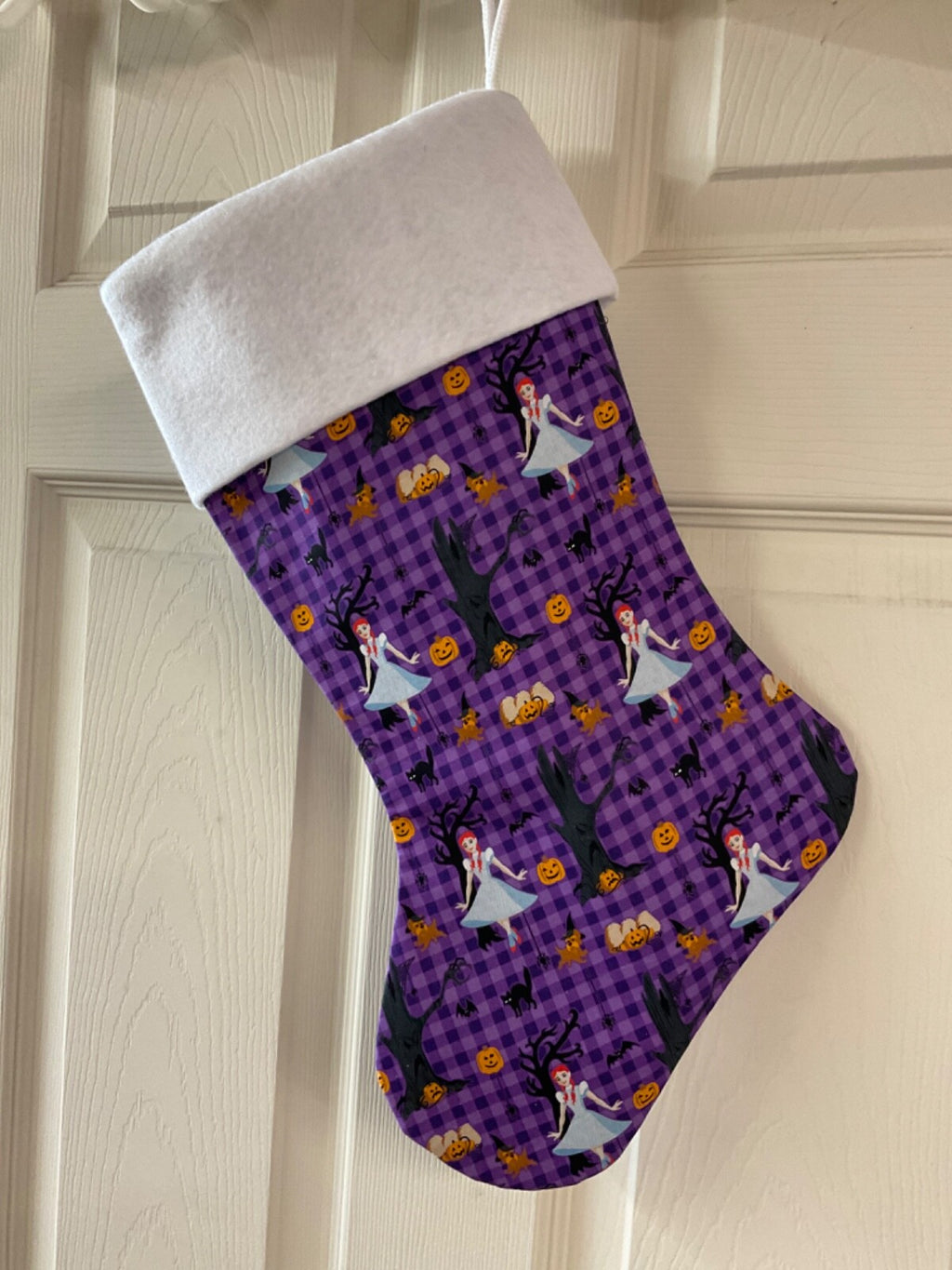 Alice and Wonderland Christmas Stocking