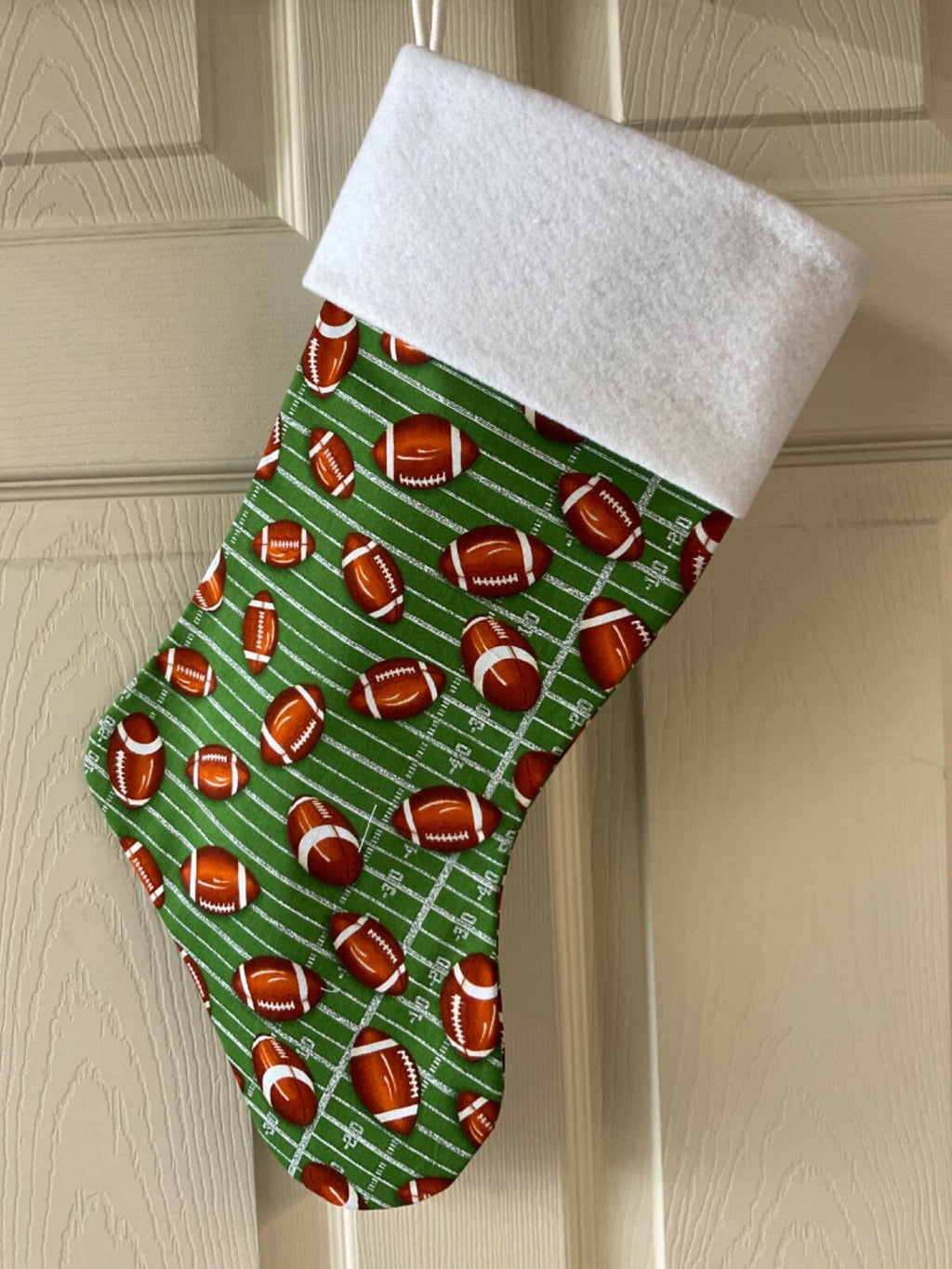 Football Christmas Stocking