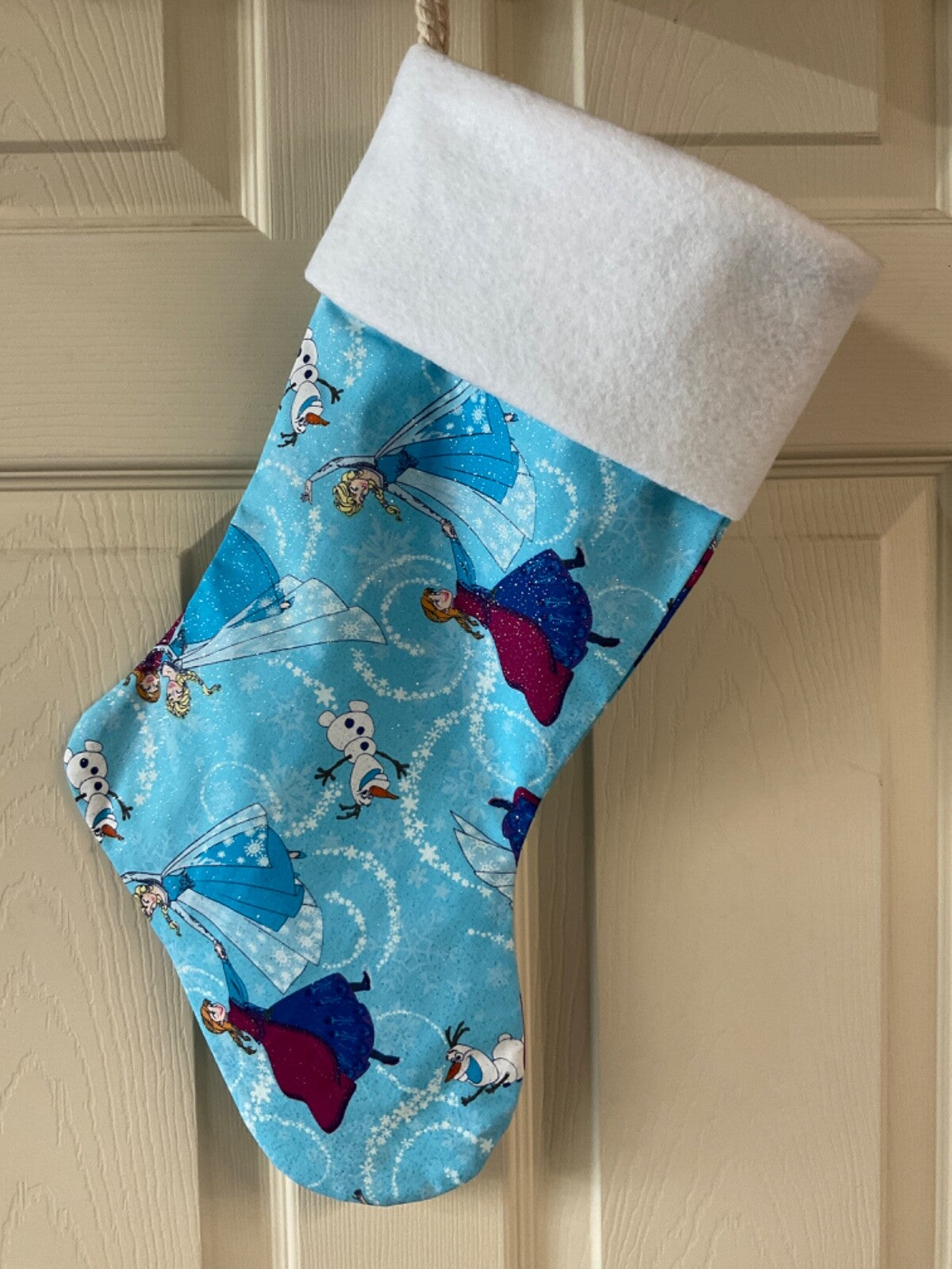 Frozen Princess Christmas Stocking