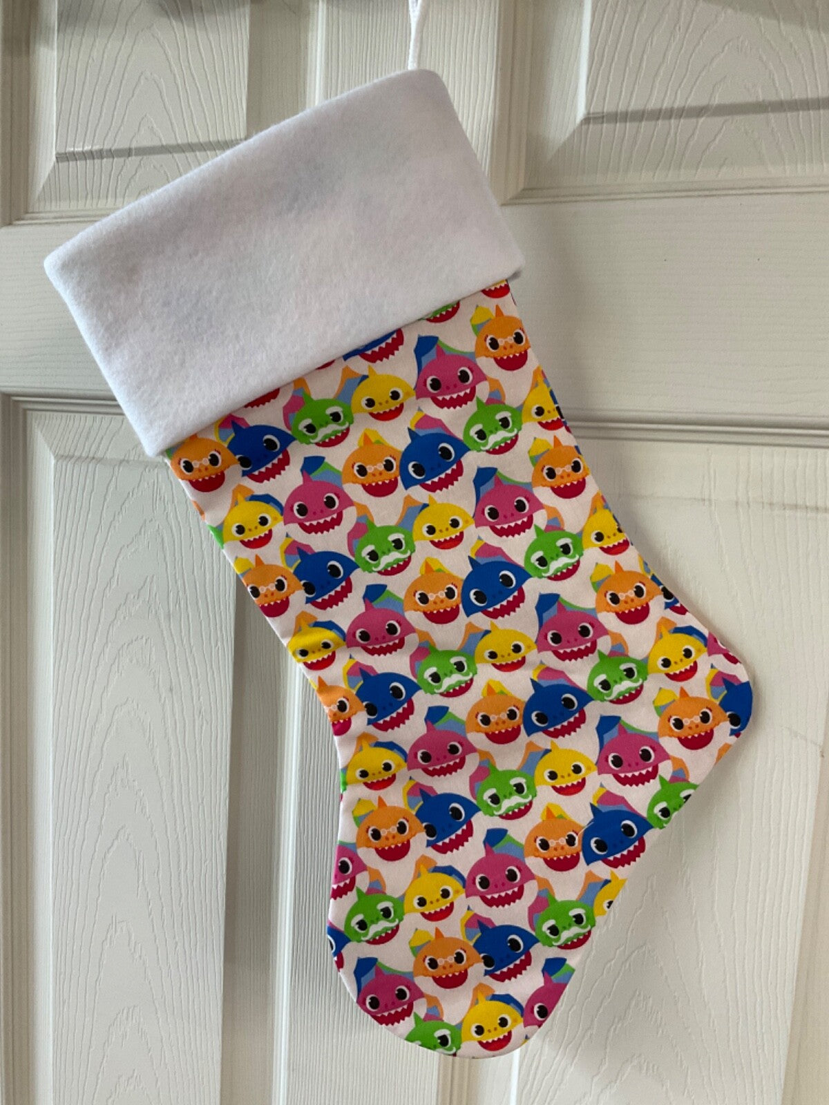 Baby sharks Christmas Stocking