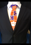 Clemson Tigers Kids Pre-tied  Ties