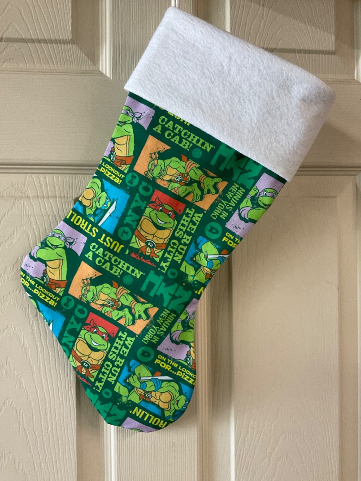 Ninja Turtles Christmas Stocking