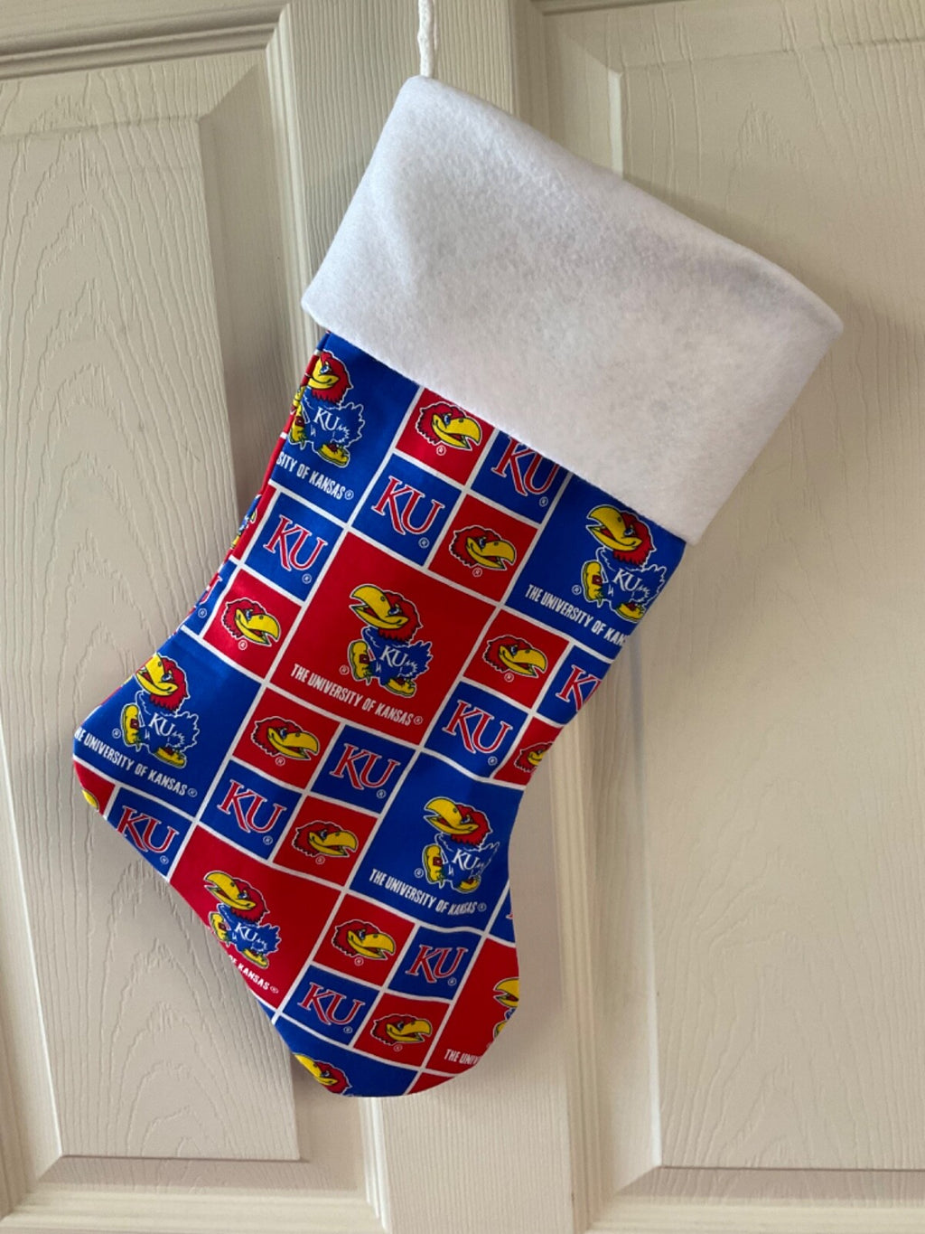 Kansas Jayhawks Christmas Stocking
