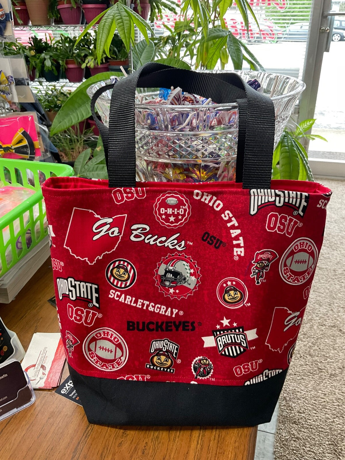 Ohio Buckeyes Tigers Tote Bag