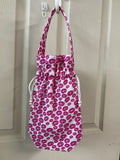 Handmade wine bottle gift bag #12