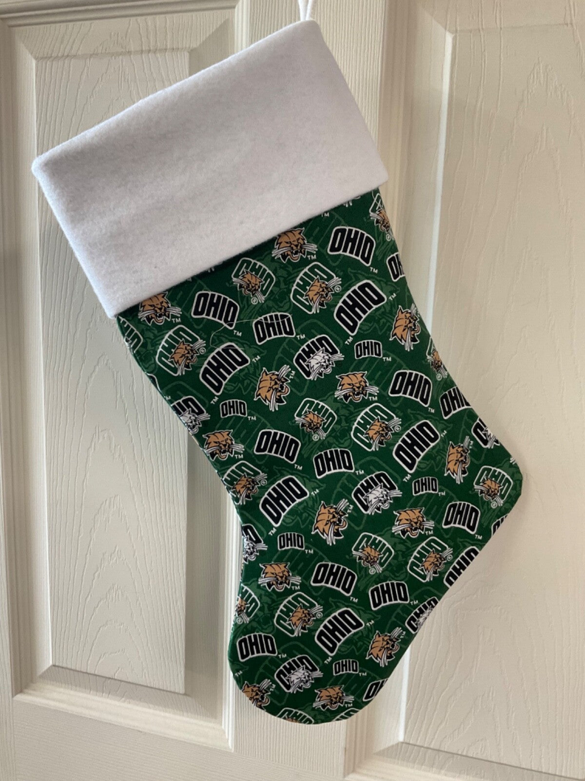 Ohio Bobcats Christmas Stocking