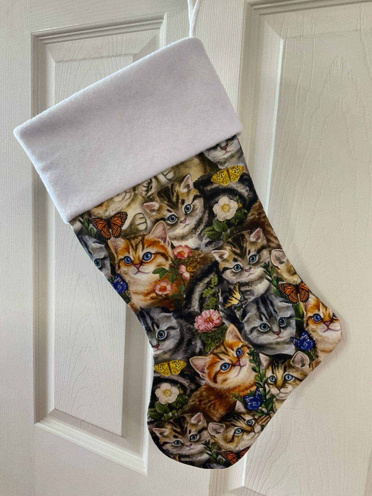Kitty Cats Christmas Stocking