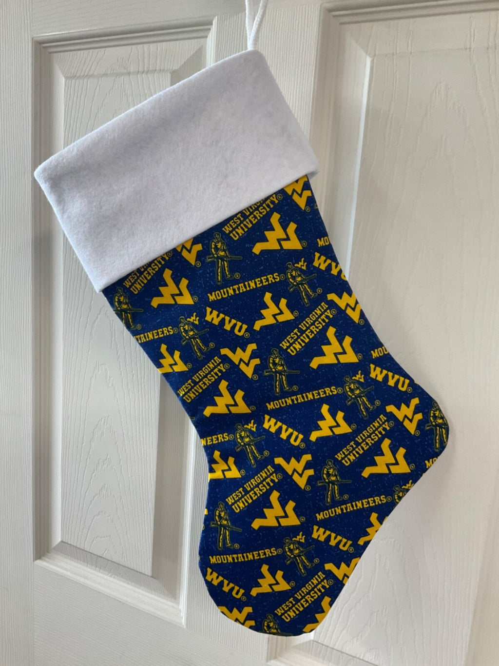 West Virginia Mountaineers Christmas Stocking