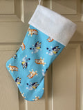 Bluey Christmas Stocking