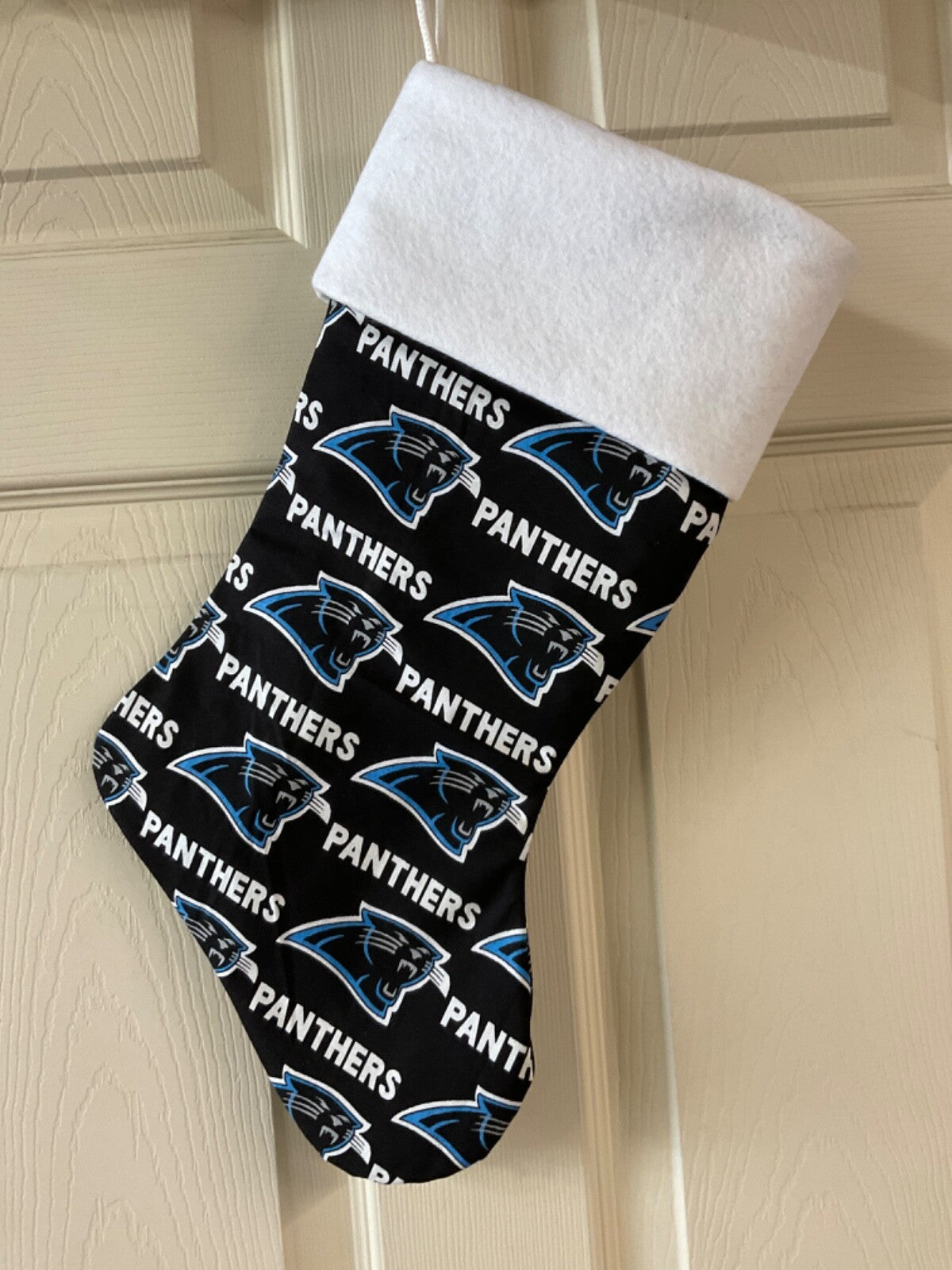 Carolina Panthers Christmas Stocking
