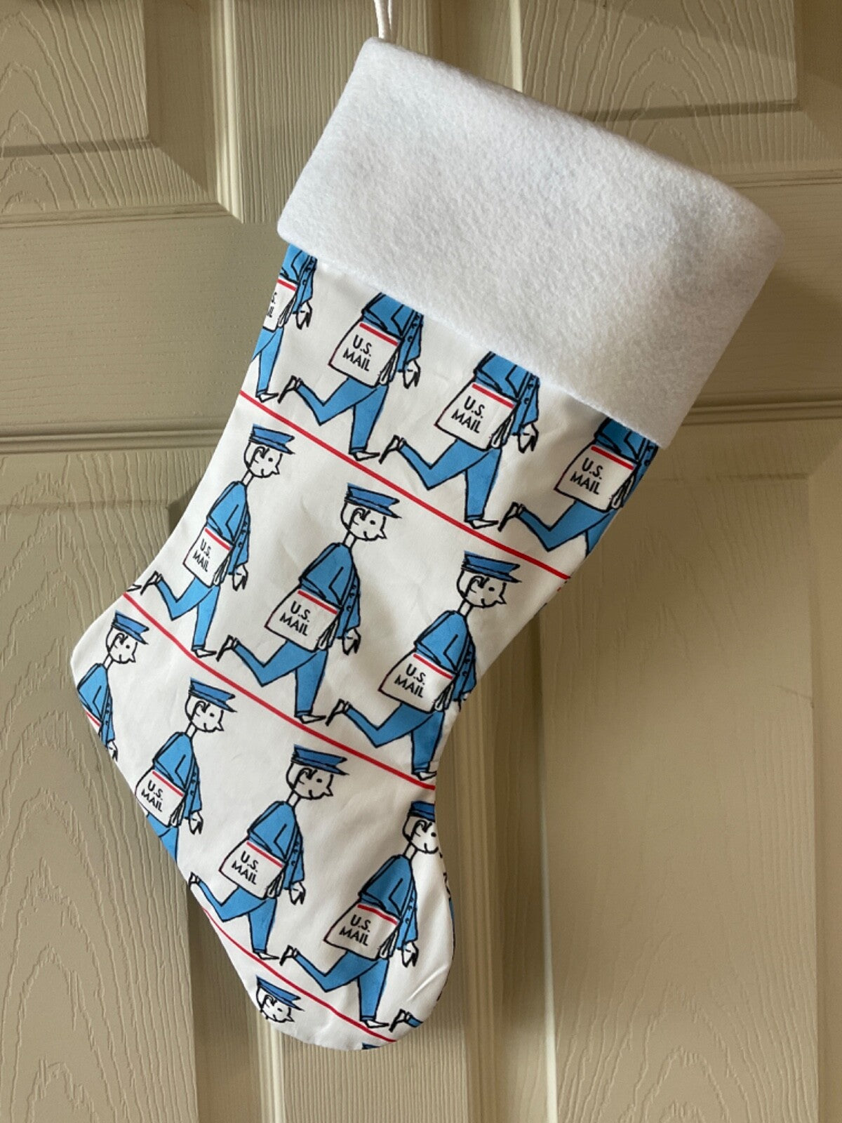 Mail carrier Christmas Stocking