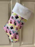 Scary Monster Christmas Stocking