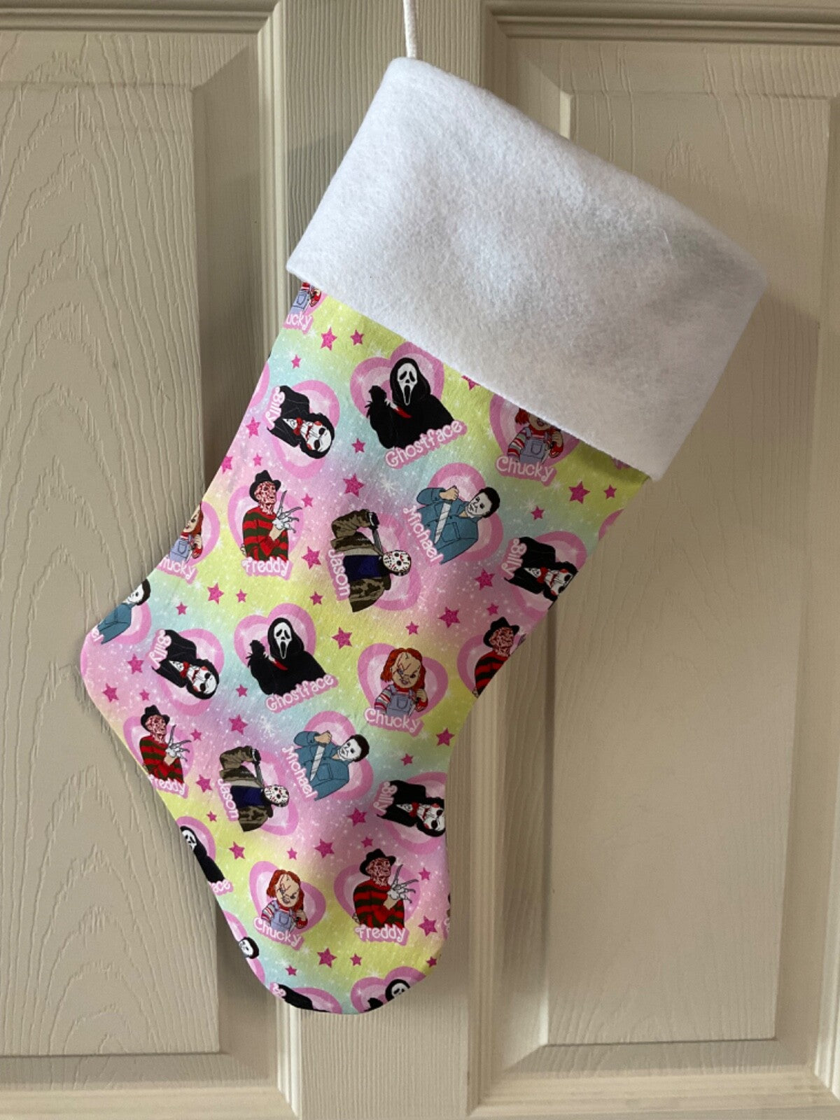 Scary Monster Christmas Stocking