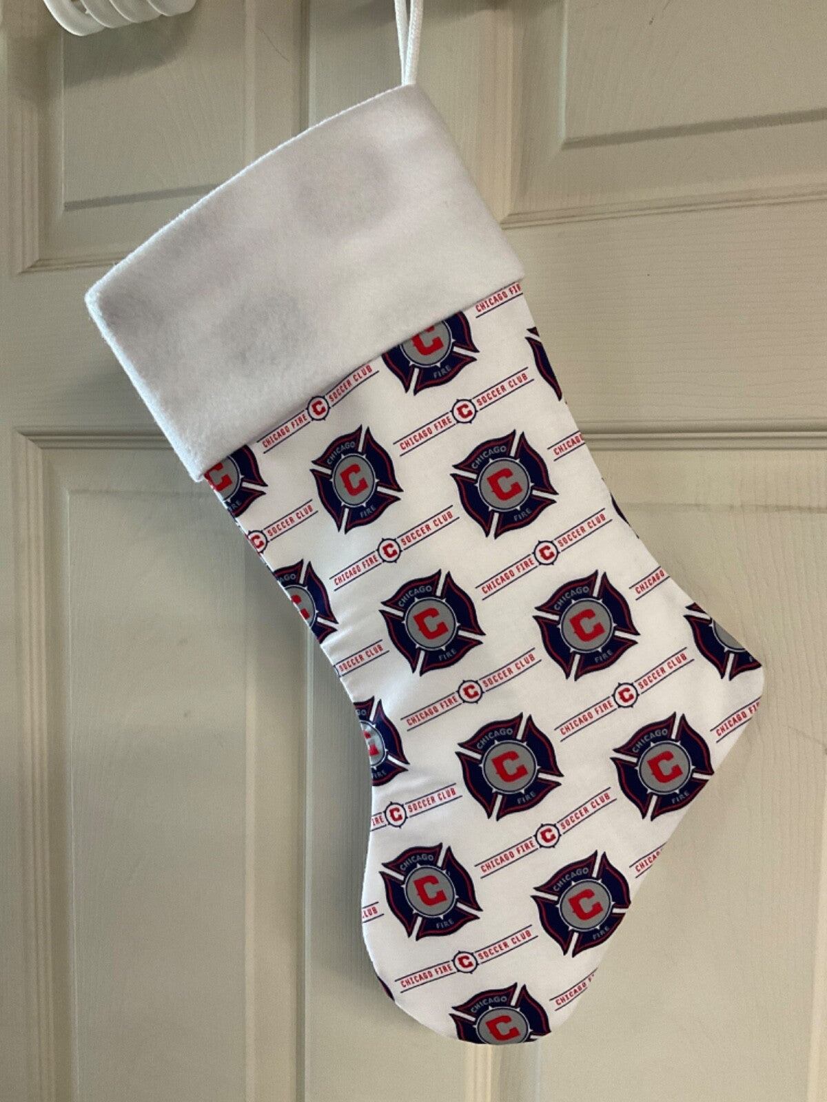 Chicago Fire Soccer Club Christmas Stocking