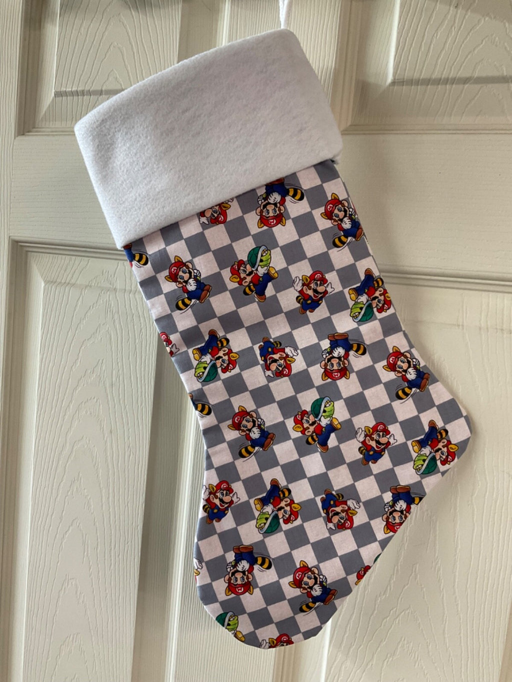 Super Mario chickerd  Christmas Stocking