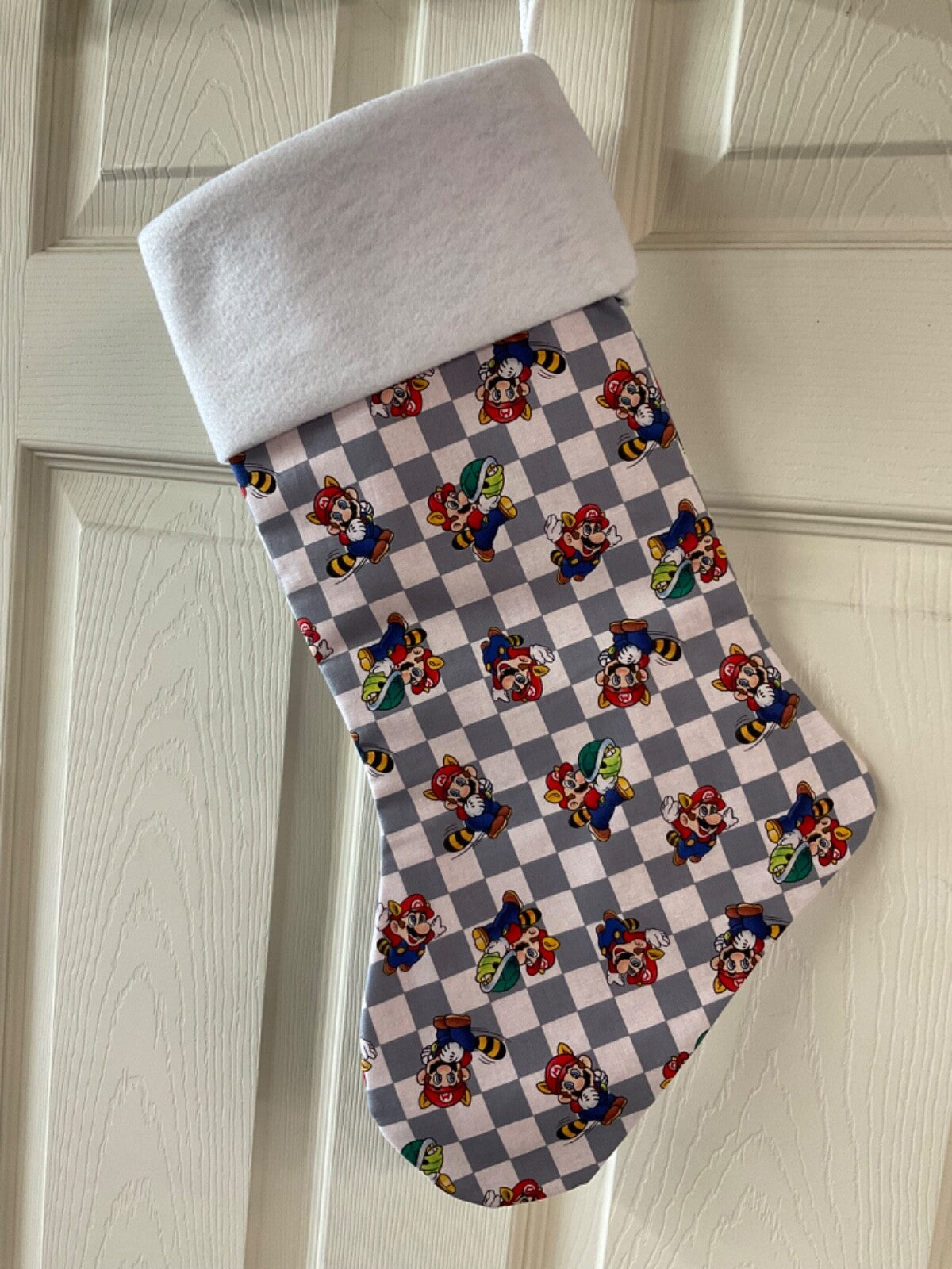 Super Mario chickerd  Christmas Stocking