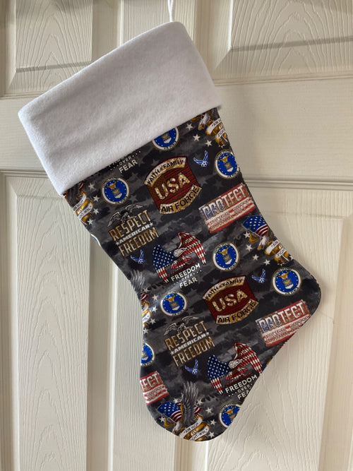 Air Force Christmas Stocking