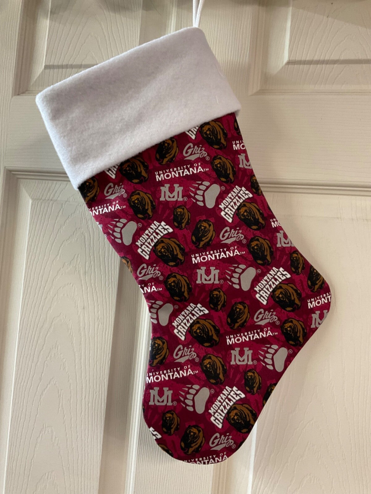 Montana Grizzlies Christmas Stocking