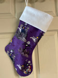Nightmare Before Christmas ( purple) Christmas Stocking