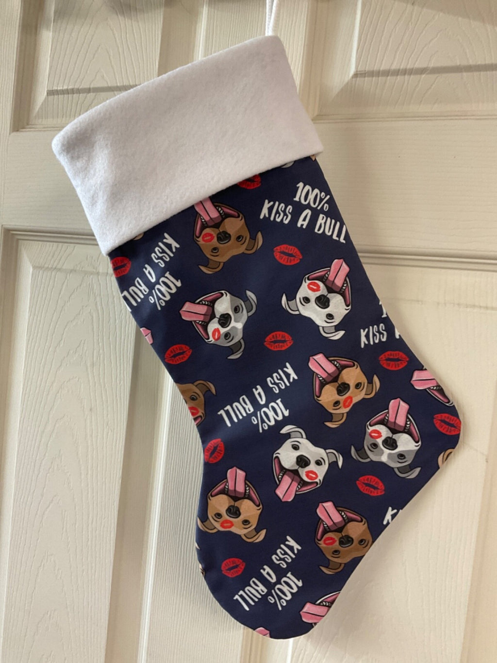 Pittbull Christmas Stocking