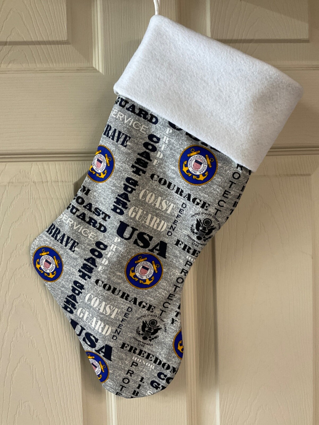 US Coast Guard Christmas Stocking