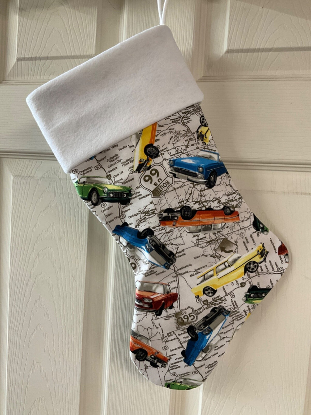 Route US 66 Christmas Stocking