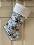 North Carolina Tarheels (Mascot) Christmas Stocking