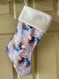 Princess Anna and Elsa on Frozen Christmas Stocking