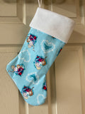 Frozen Princess Elsa and Anna Christmas Stocking