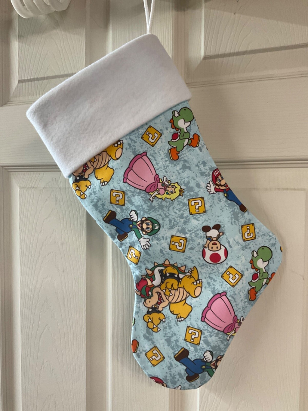 Super Mario Brother Christmas Stocking