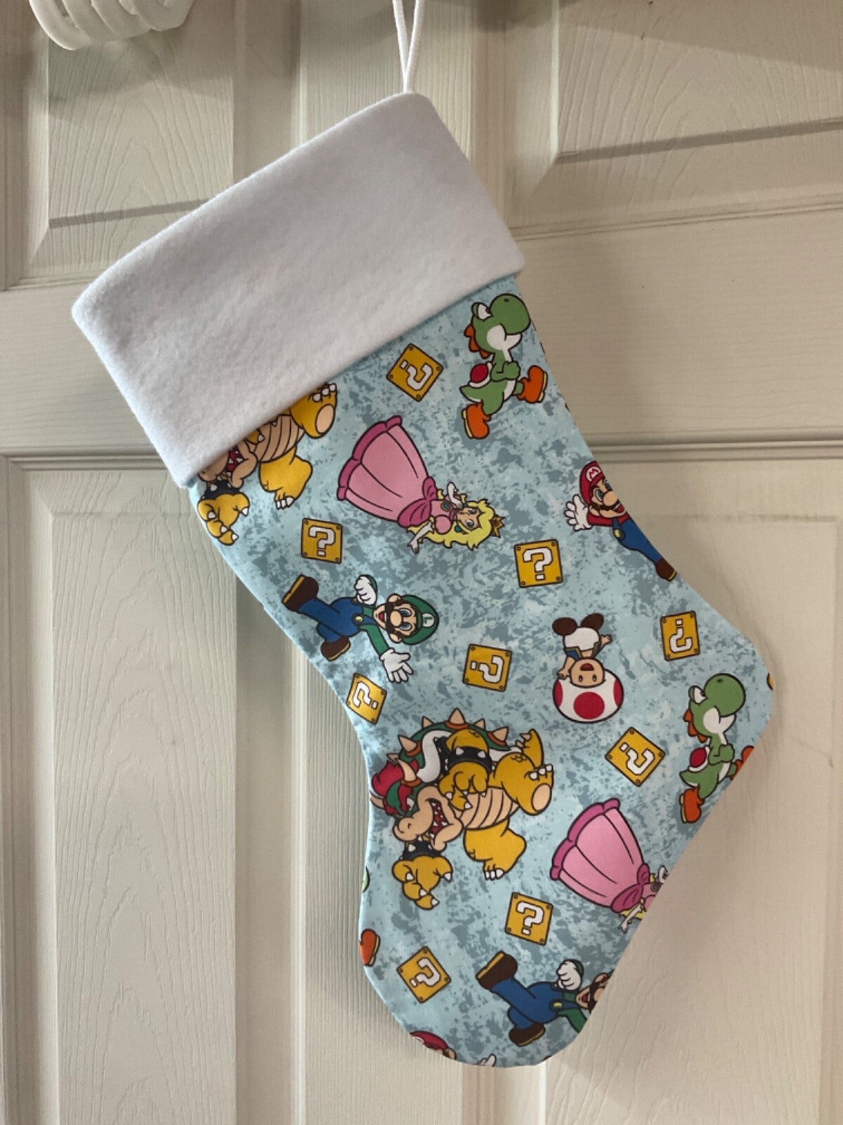 Super Mario Brother Christmas Stocking