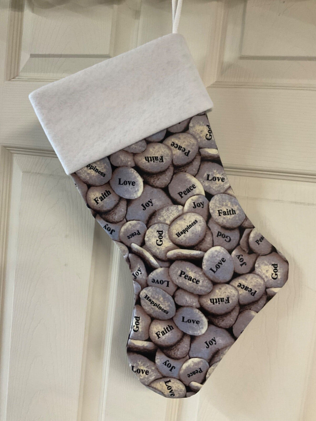 Religious Christmas Stocking