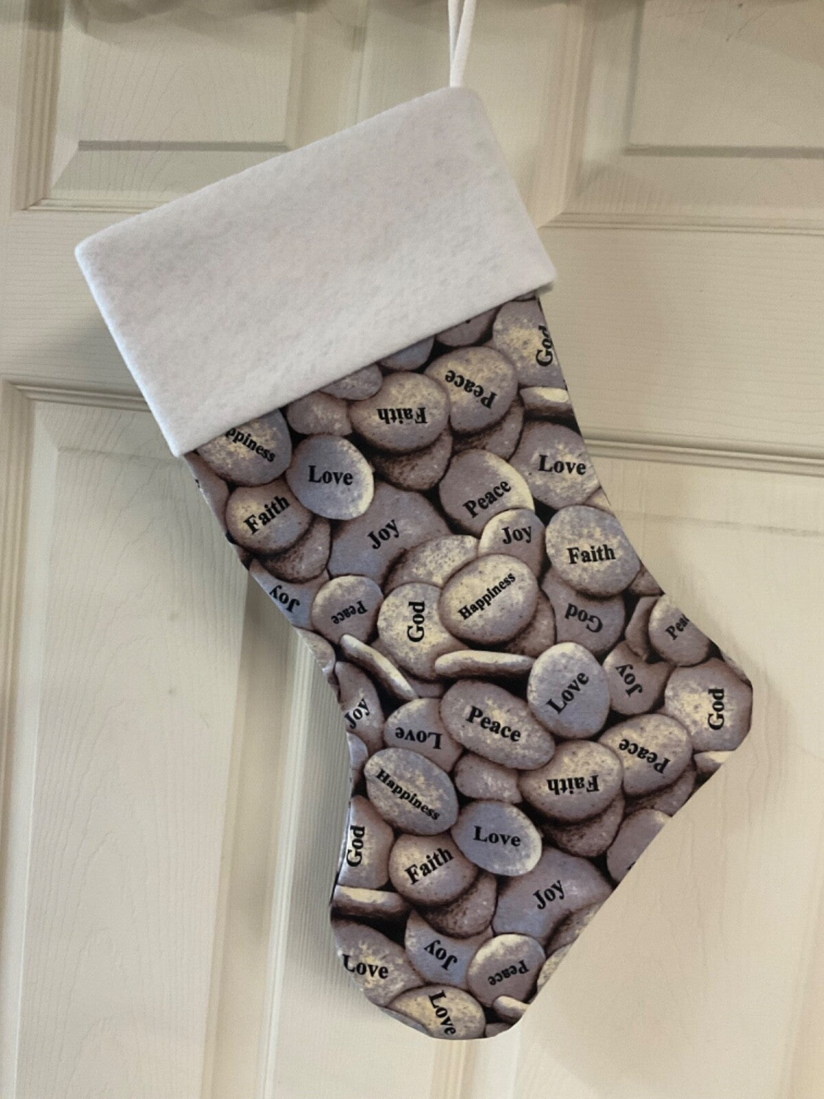 Religious Christmas Stocking