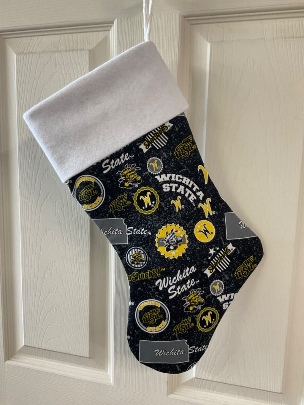 Wichita State  Shockers Christmas Stocking