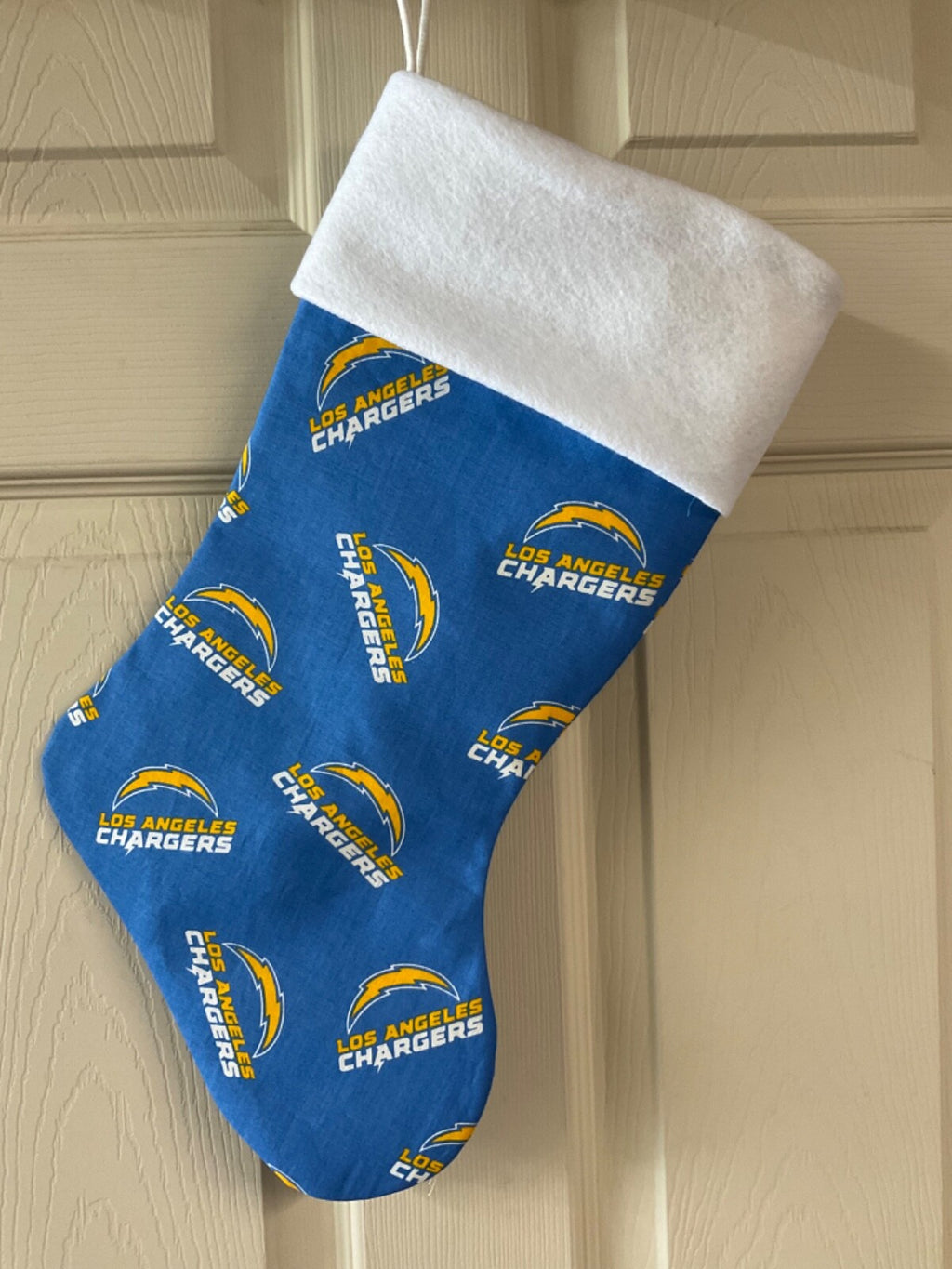 Los Angeles Chargers Christmas Stocking