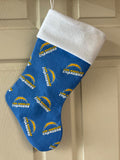 Los Angeles Chargers Christmas Stocking