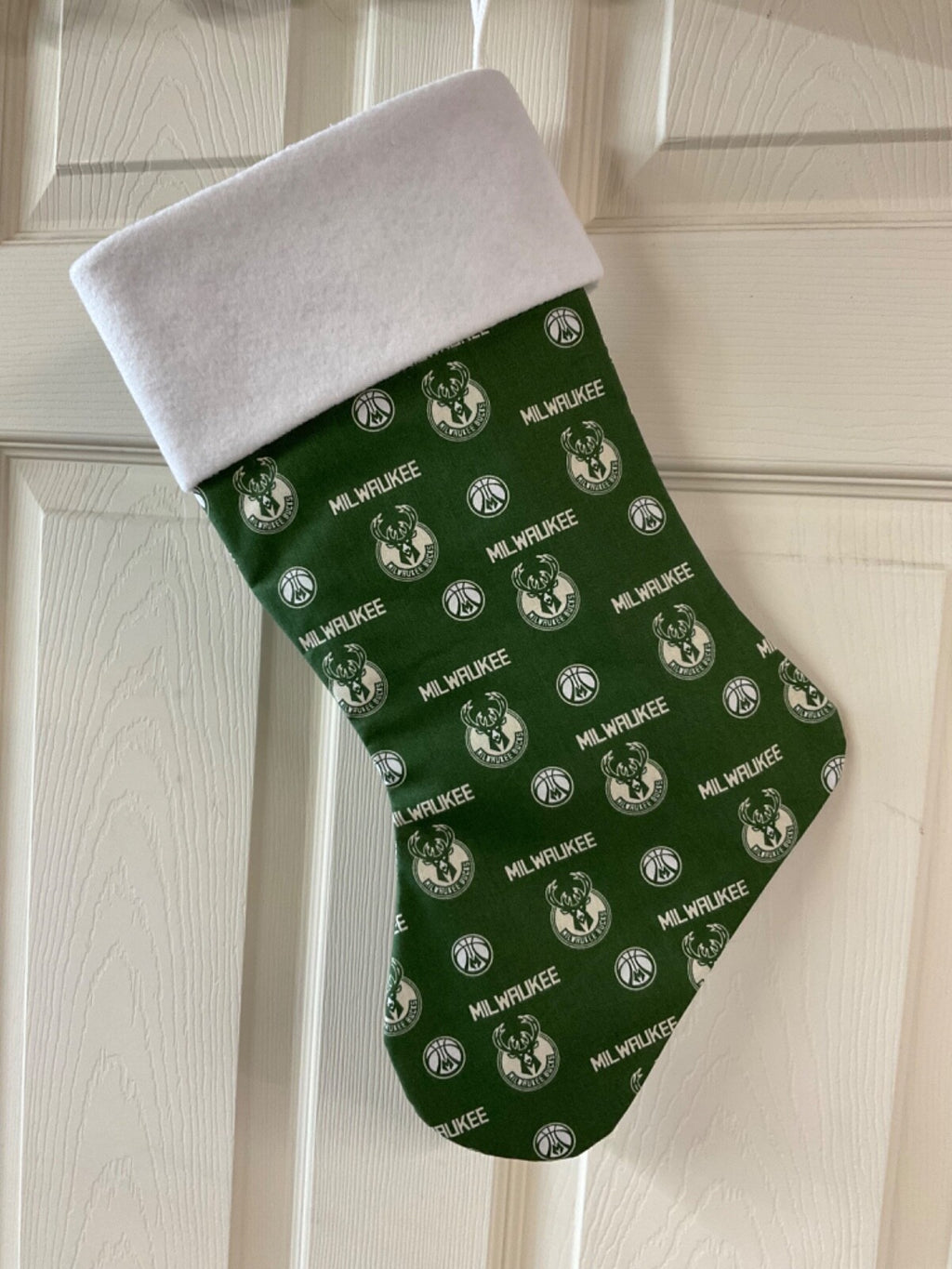 Milwaukee Bucks Christmas Stocking