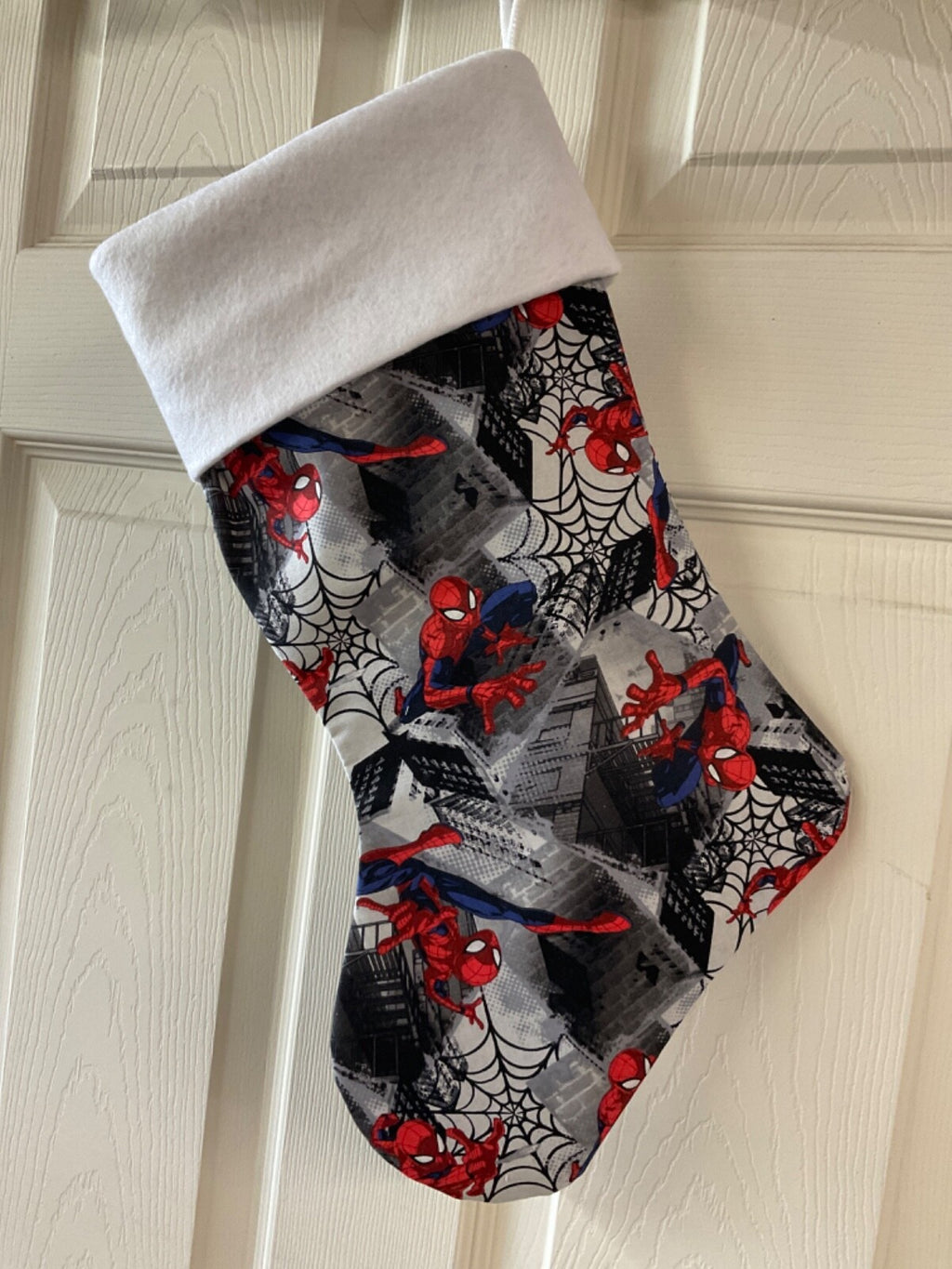 Spiderman Christmas Stocking