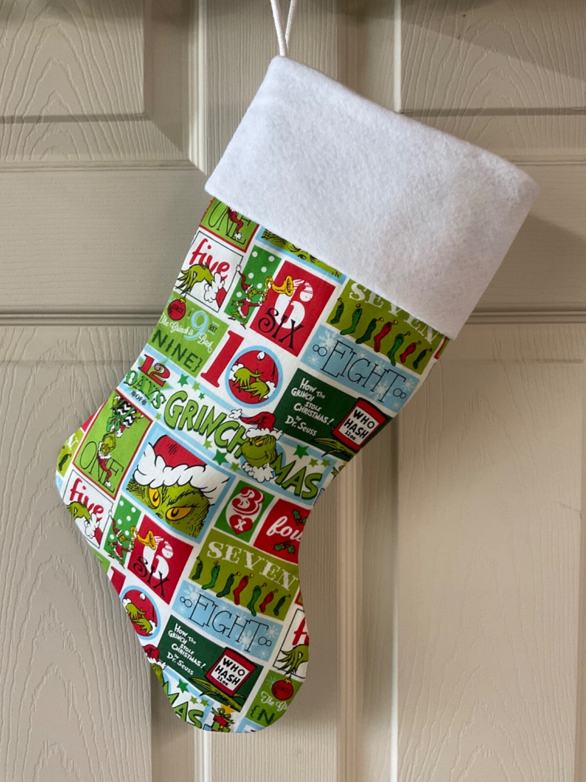 The Grinch Christmas Stocking