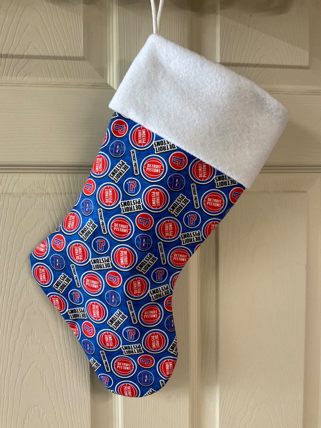 Detroit Pistons Christmas Stocking