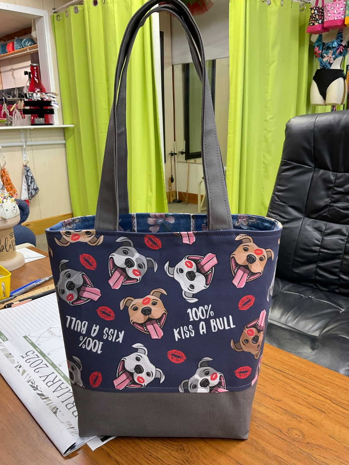 Pittbull  Lover’s tote  Bag